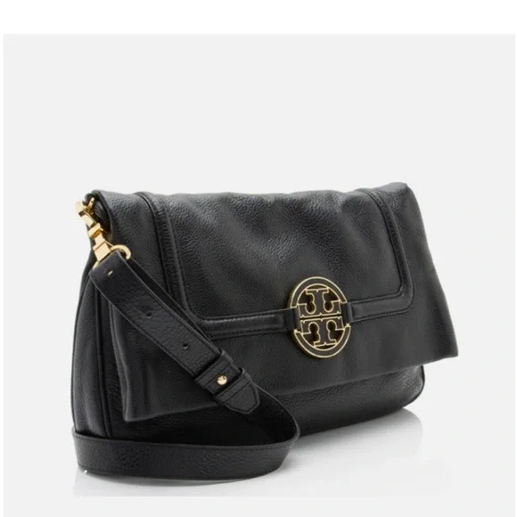 Tory Burch Amanda fold over crossbody bag - Picture 1 of 4